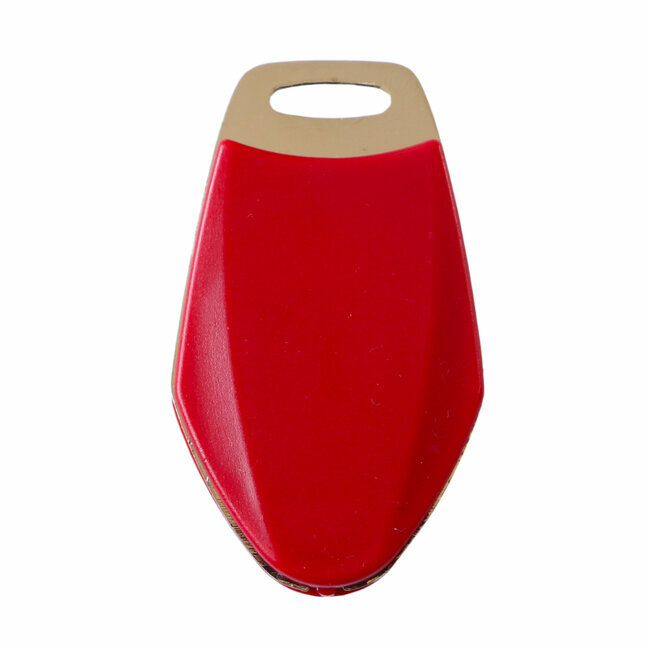 Reproduction de badge - M&eacute;tal (Rouge)