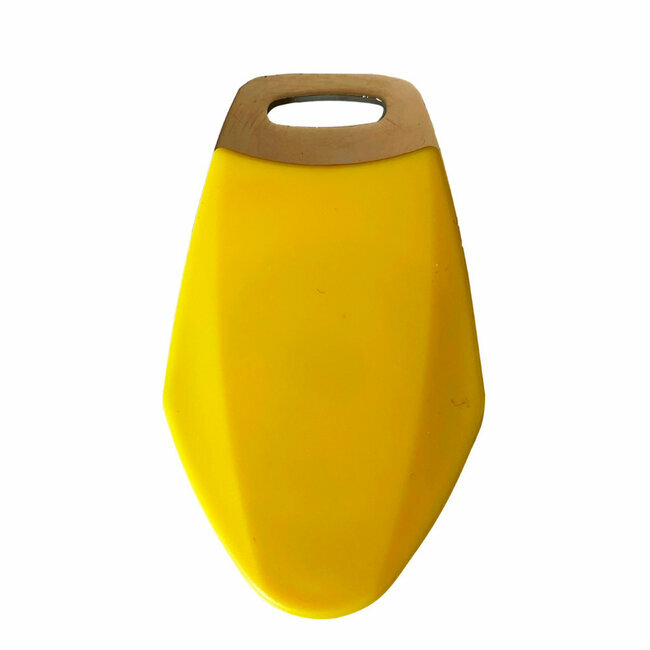 Reproduction de badge - M&eacute;tal (Jaune)